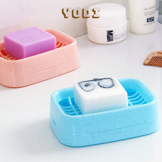 Khay đựng xà phòng lưới 2 lớp hàn quốc - hộp đựng xà phòng và khay chứa xà phòng lưới tiện lợi - giá để xà phòng lưới