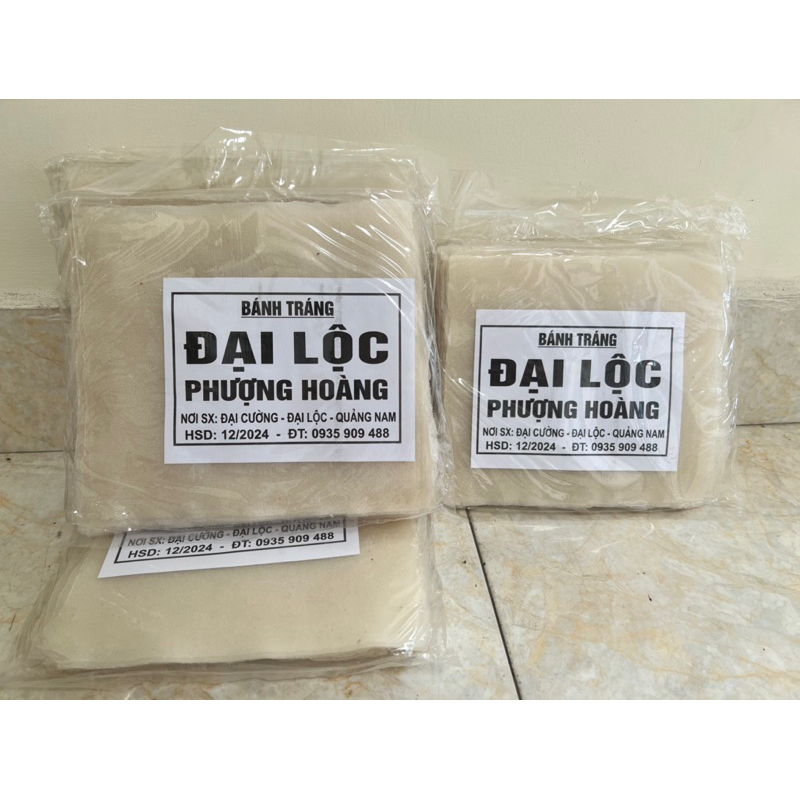 Bánh tráng Nhúng Đại Lộc gói 500g chuẩn hàng mềm dẻo