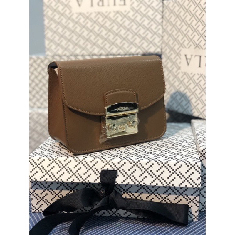 Túi Nữ Fur la Metropolis Hàng xuất xịn mà capuchino