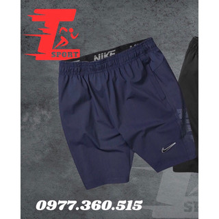 Quần Short Xanh Co Giãn 4 Chiều,Chơi Thể Thao, Tập Gym…