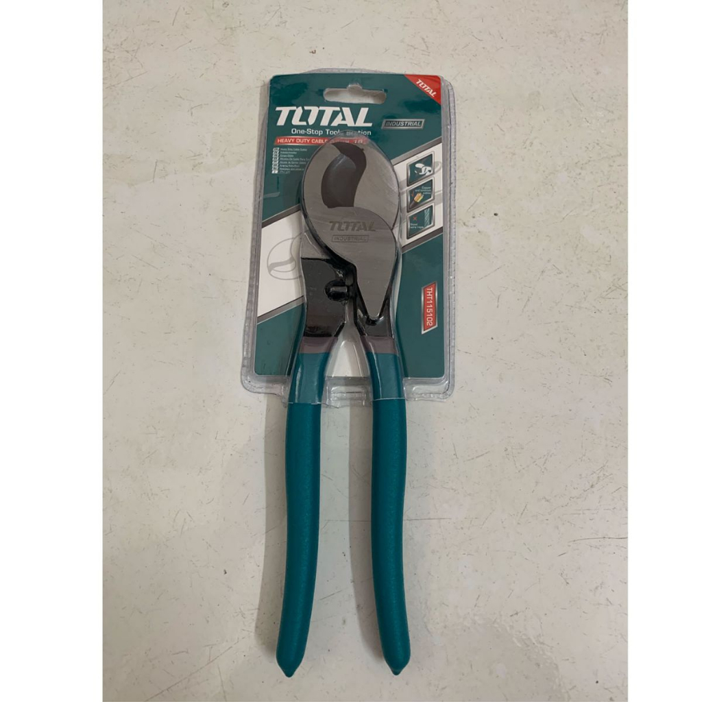 Kềm Cắt Cáp Điện Đầu Lớn 10&quot; TOTAL / THT115102 / Thép carbon 55#