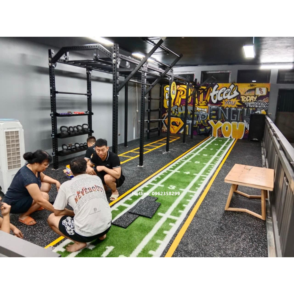 Thảm cỏ nhân tạo phòng Gym , Boxing , Fitness Cao Cấp