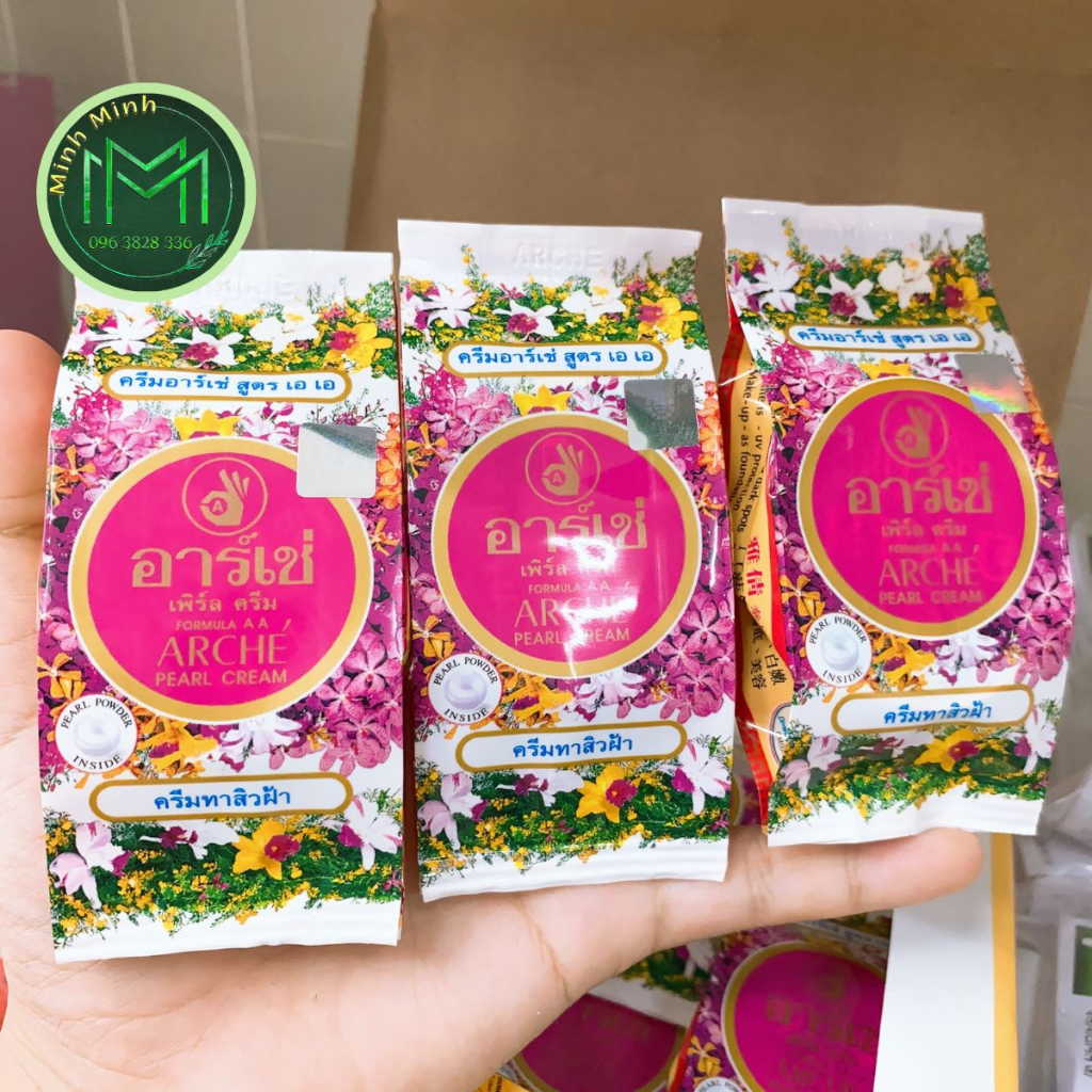 Combo 3 Hộp Kem Arché Thái Lan Loại Bỏ Thâm Nám Chống Lão Hóa