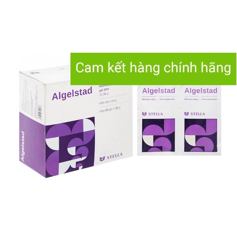 SỮA DẠ DÀY ALGELSTAD HỘP 20 GÓI VỊ DỄ UỐNG