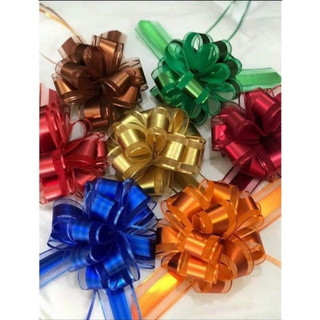 Nơ rút tú cầu bản To 5cm Nơ Rút bông to 9 tầng Trang Trí lẳng quà, quà tặng - Gói Quà Tết, giỏ quà tết,Gấu Bông, Hộp Quà