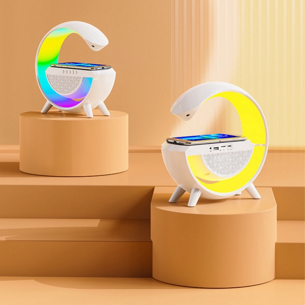 Loa bluetooth chữ G tích hợp đèn ngủ cùng sạc cực kì tiện lợi và thông minh,loa không dây nghe nhạc hay âm thanh chuẩn