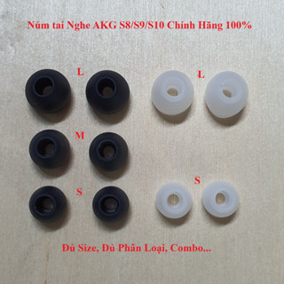 Núm Tai Nghe AKG S8/S9/S10/Note10/S20/S21...Chính Hãng Samsung VN Sản Xuất, Đủ Size, Màu