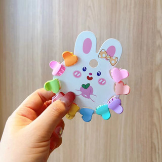 Set 10 kẹp tóc mini hoạt hình nhiều mẫu xinh cho bé gái 🍀Gà con - Shop phụ kiện 🍀