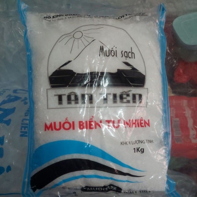 Muối hạt sạch 1kg