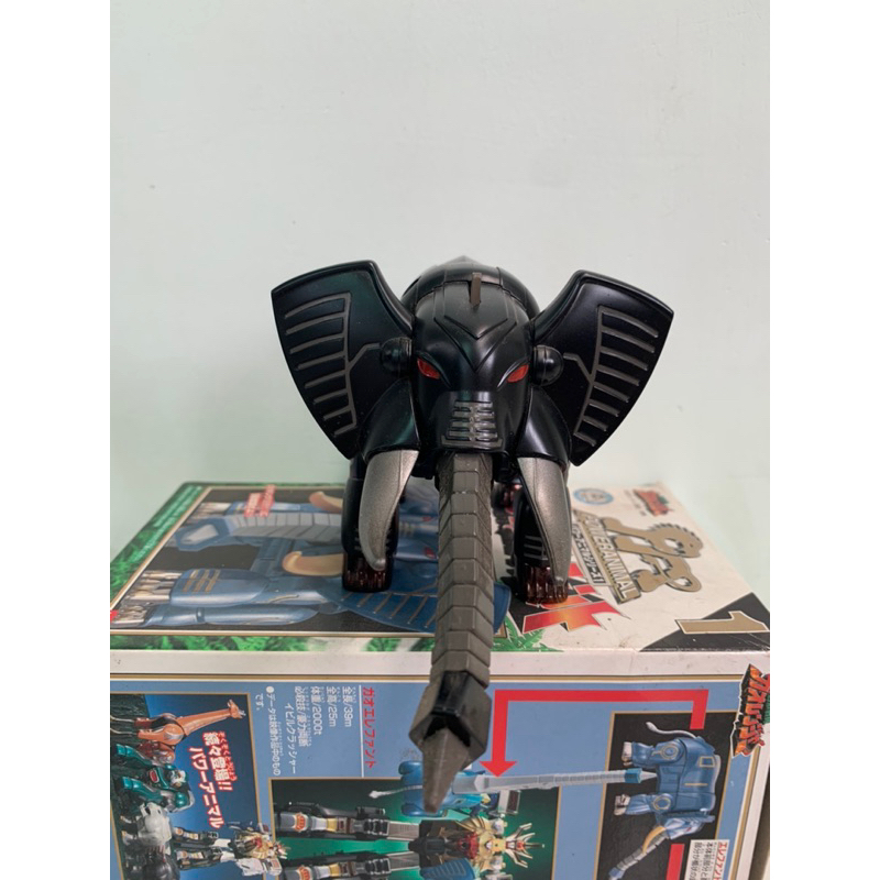 Mô hình siêu nhân Gao - Dx Voi đen - hàng custom