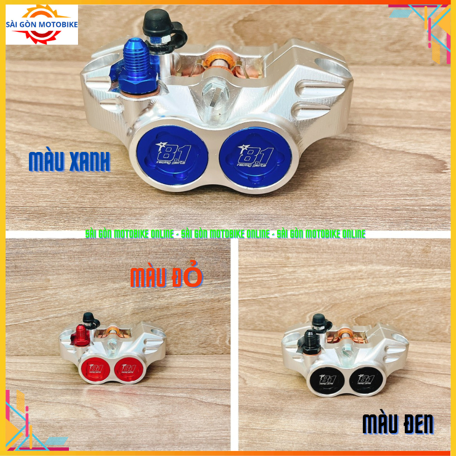 📌[ XẢ KHO Heo 4 Pis 81 ]📌Heo dầu 81 ( Trước + Sau ) 4 piston đối xứng / Lắp Trước + Sau cho tất cả d