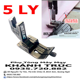 Chân vịt SP18 5ly máy may (khâu) công nghiệp 1kim
