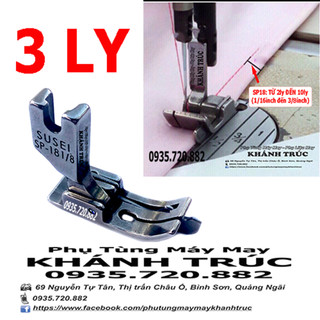 Chân vịt SP18 3ly máy may (khâu) công nghiệp 1kim