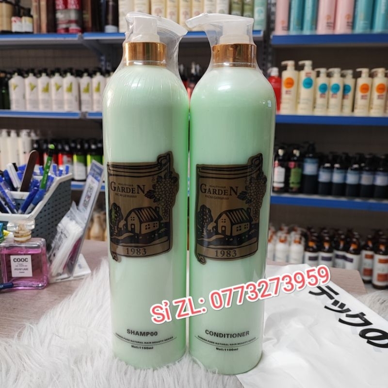 Dầu gội xả Garden xanh 1100ml cam kết hàng chính hãng công ty 100% ( CTY TNHH TMDV FAMILY)