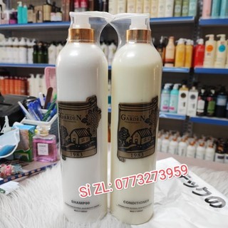 Dầu gội xả Garden trắng 1100ml x2 cam kết hàng chính hãng công ty 100%