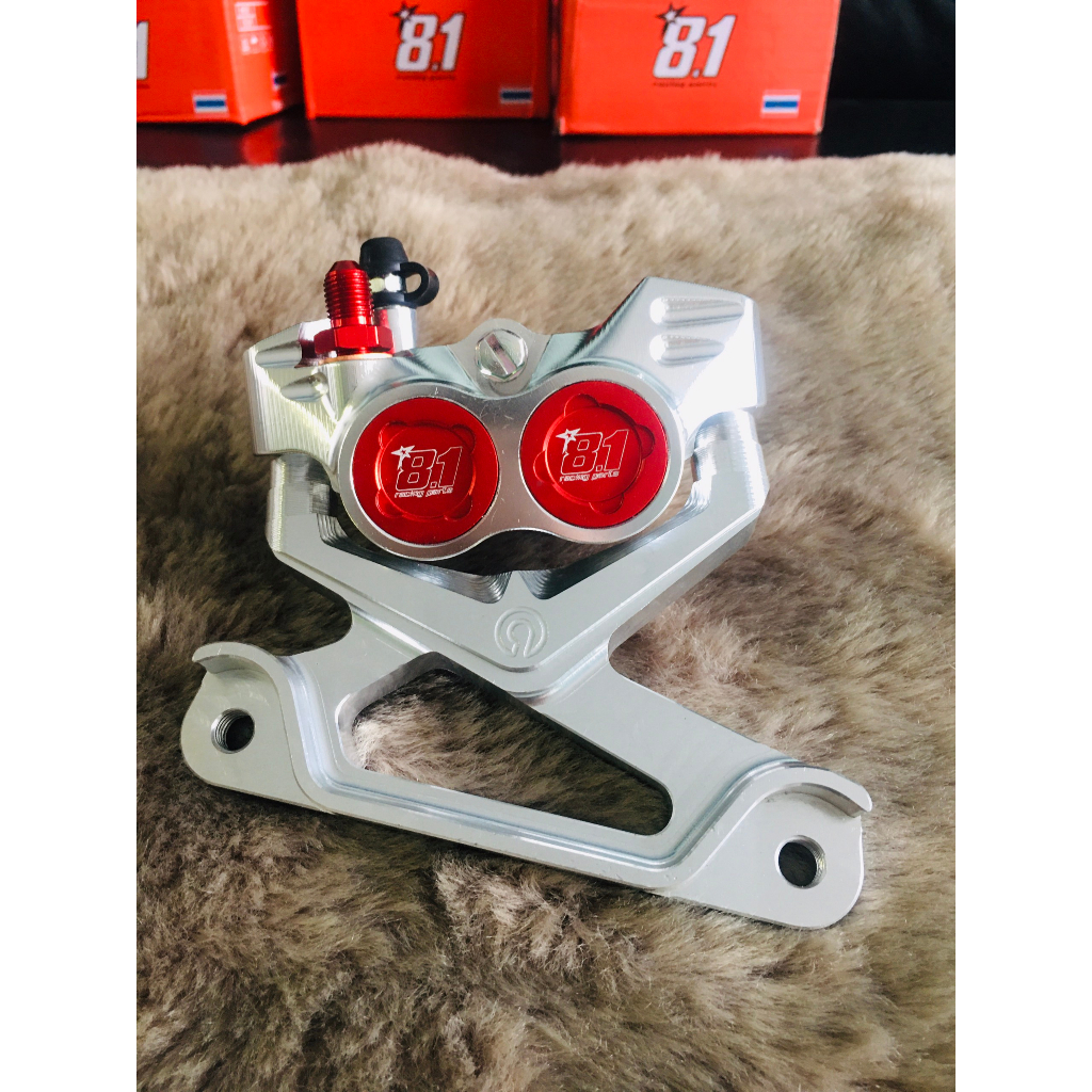 Heo Dầu 81 CNC 4 Piss Thailand kèm pát CNC siêu sáng màu đỏ