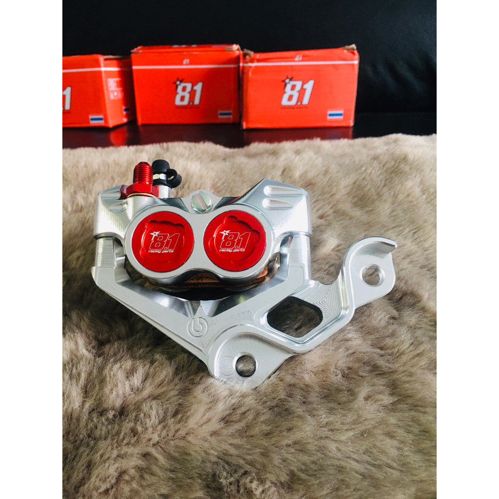 Heo Dầu 81 CNC 4 Piss Thailand kèm pát CNC siêu sáng màu đỏ