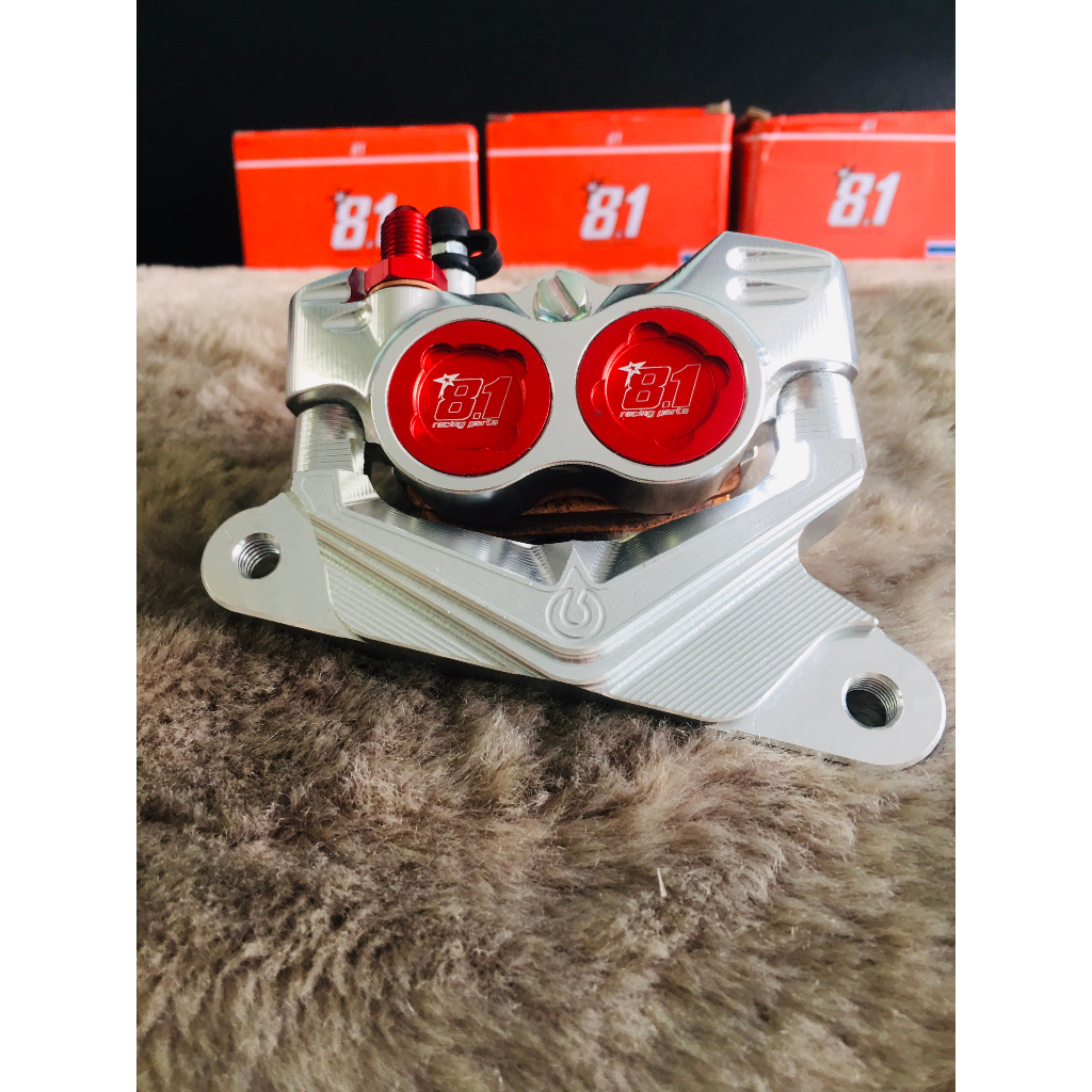 Heo Dầu 81 CNC 4 Piss Thailand kèm pát CNC siêu sáng màu đỏ