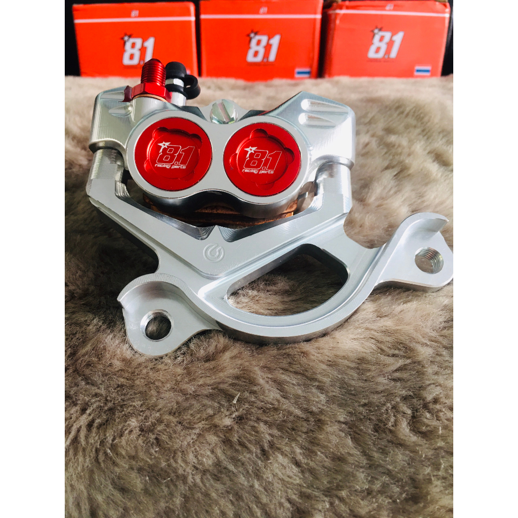 Heo Dầu 81 CNC 4 Piss Thailand kèm pát CNC siêu sáng màu đỏ