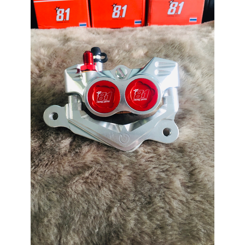 Heo Dầu 81 CNC 4 Piss Thailand kèm pát CNC siêu sáng màu đỏ