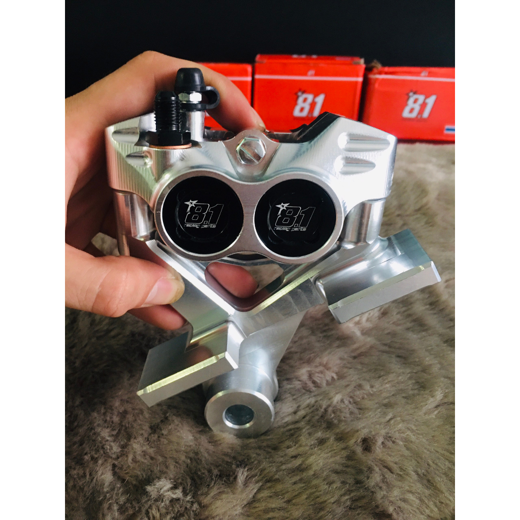 Heo Dầu 81 CNC 4 Piss Thailand kèm pát CNC siêu sáng màu đen