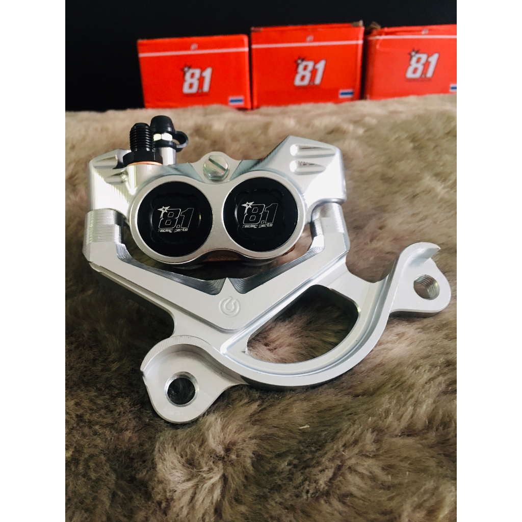 Heo Dầu 81 CNC 4 Piss Thailand kèm pát CNC siêu sáng màu đen