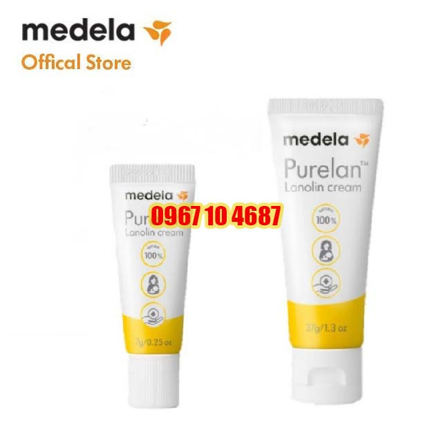 Kem nứt đầu ti purelan 7g, kem bôi ti purelan 37g mẫu mới