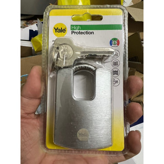 Khóa chống cắt yale y122b/50/123/1/5 thân đồng bọc chrome rộng 50mm 4 chìa răng cưa - msoft