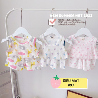 Set 3 bộ ba lỗ thông hơi cho bé siêu mát