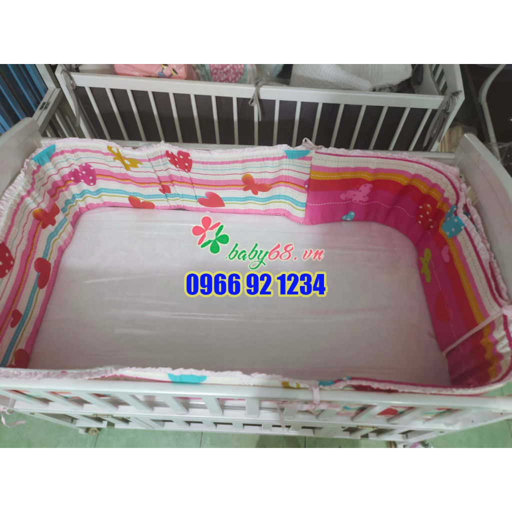 Quây cũi vải cho bé Thanh lý size 70x130, 70x140 cm