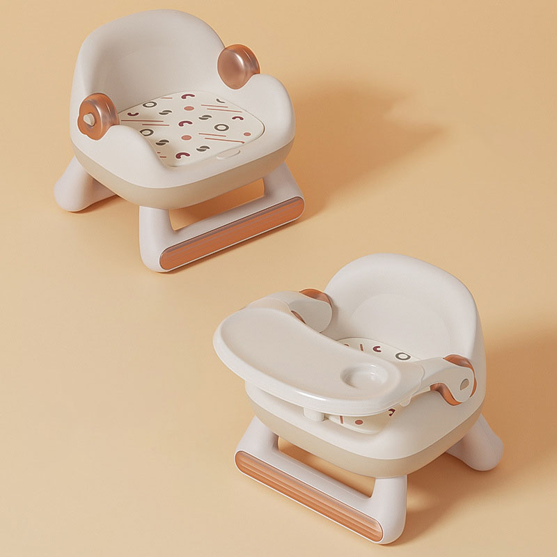 Ghế ăn dặm đa năng cho bé có bánh xe bên dưới chân ghế, ghế dùng để ăn dặm, ghế chơi, xe yo-yo chống trượt