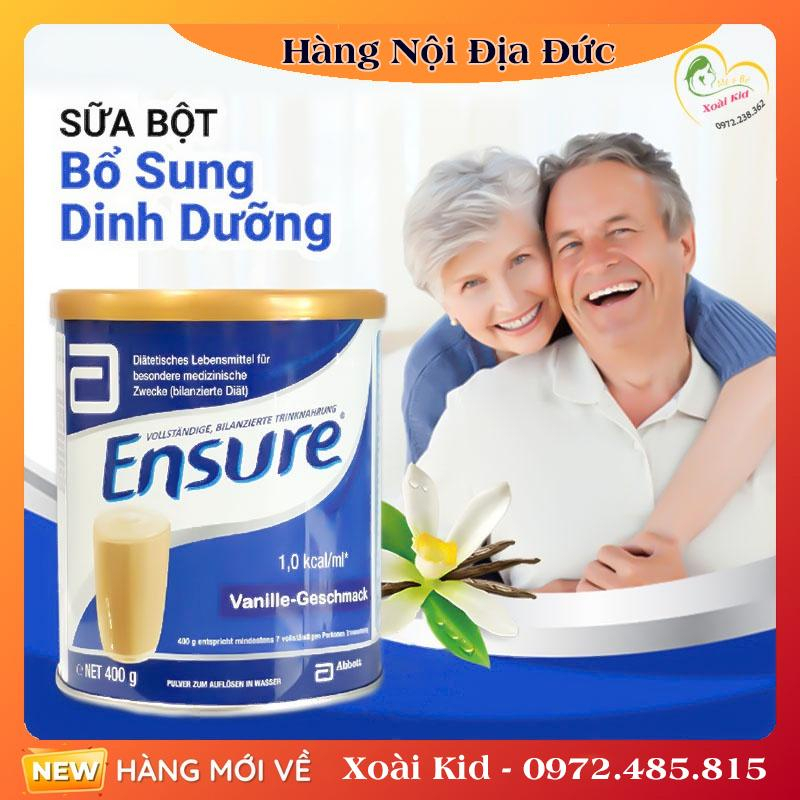 [Date mới nhất] Sữa Bột Ensure Đức 400g -Nội địa Đức