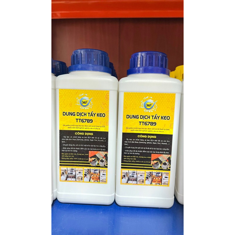 Dung dịch tẩy keo TT6789