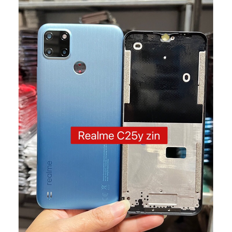 Vỏ+xương realme C25y zin