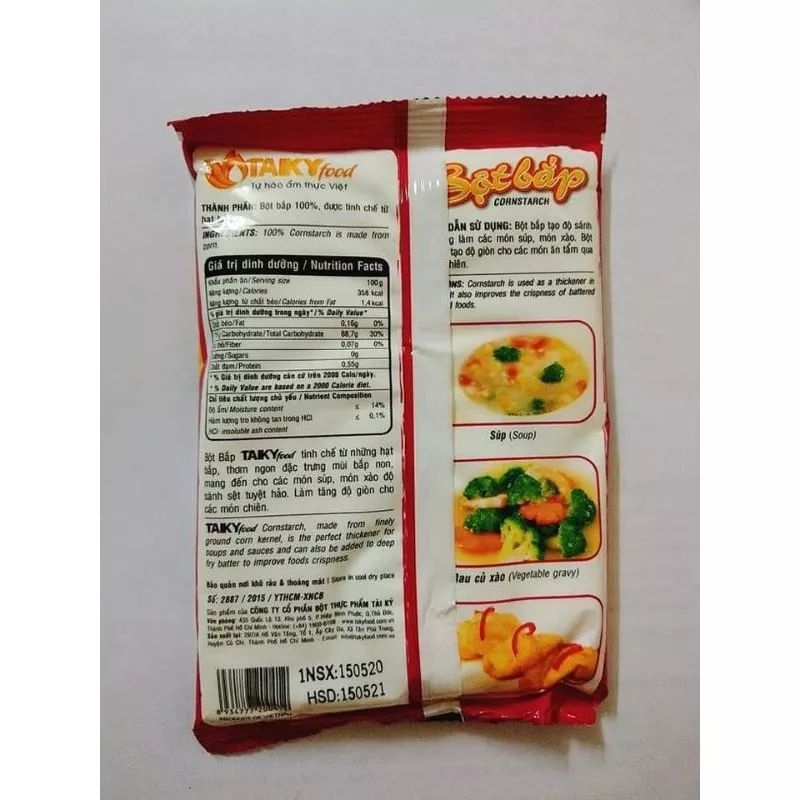 BỘT BẮP TÀI KÝ 150G