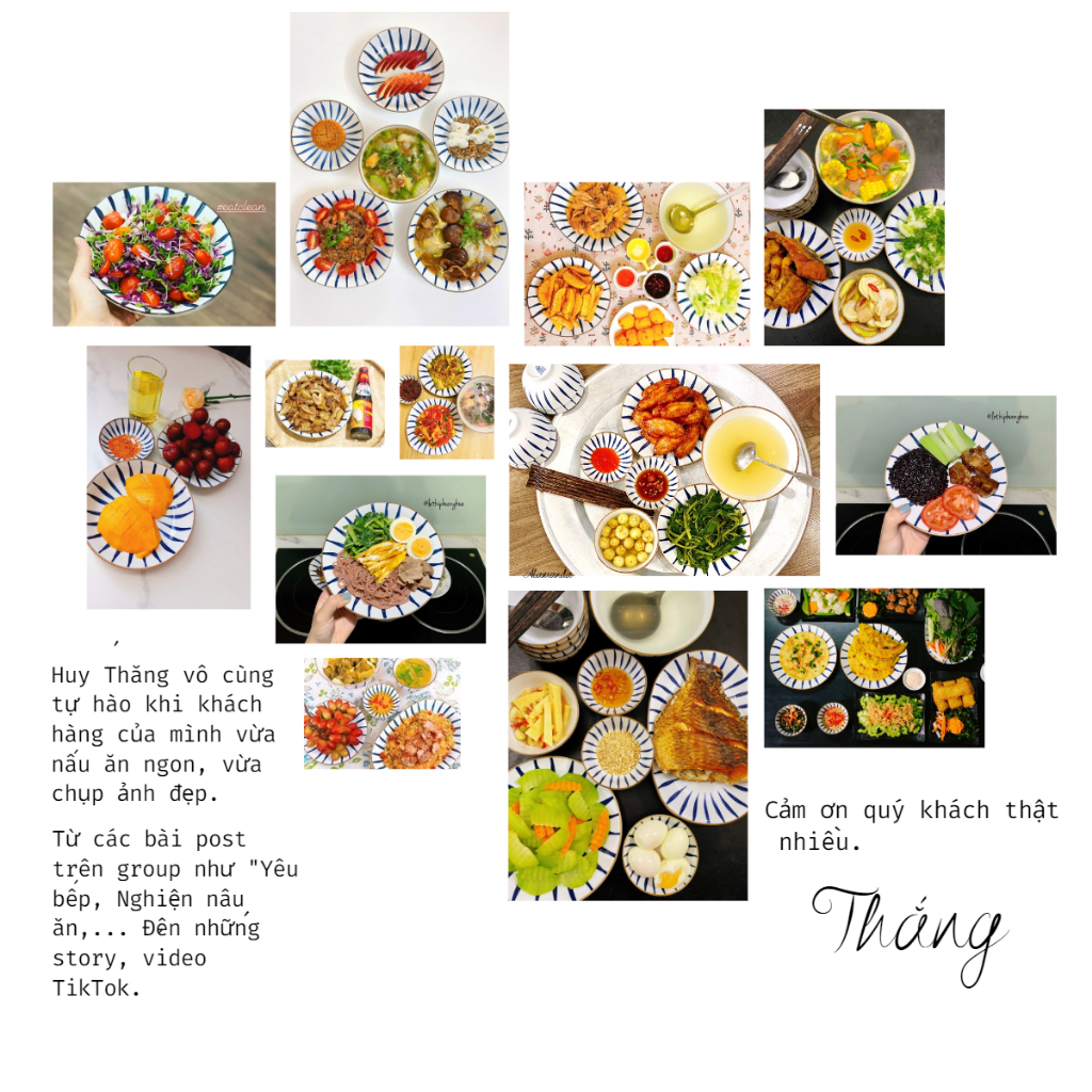 Bộ Bát Đĩa 29 Sản Phẩm - Bộ Bát Đĩa "Cuộc Sống Viên Mãn"