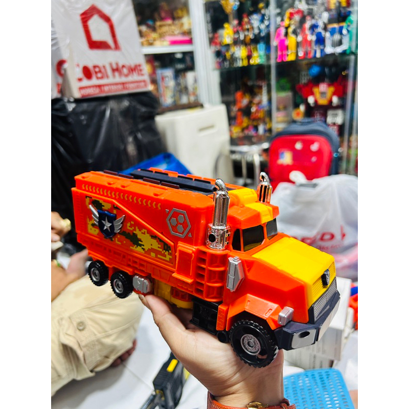 Mô hình Robo Hello Carbot Mega Bold Transformers Robot Car Toy Figure