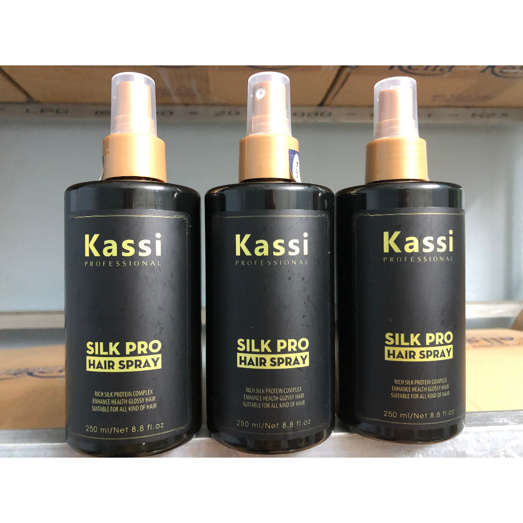 Xịt dưỡng Kassi 250ml sữa dưỡng tóc siêu mềm mượt chuyên gia dành cho tóc khô sơ hư tổn