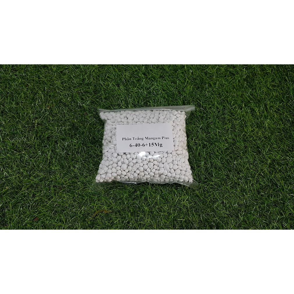 Phân nhật NPK 6-40-6-15mg tan chậm trắng 360 ngày. (Gói=0,5kg)