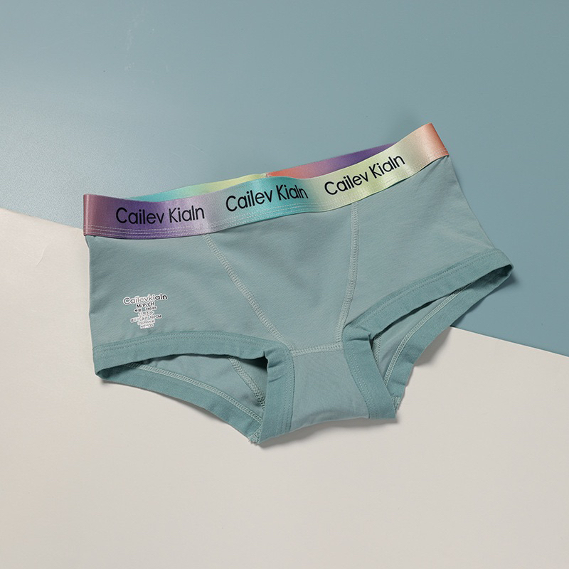 Quần lót cotton nữ & tôm boy Cailev kialn cạp 7 màu cao cấp mặc siêu mát