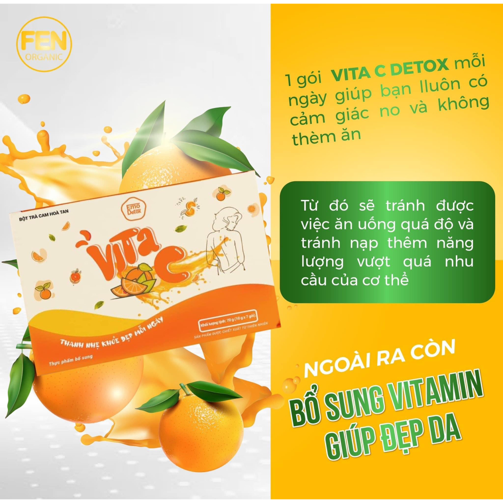 NƯỚC UỐNG TRÁI CÂY EMOSLIM 8 VỊ - kèm quà - bình nước - thước dây