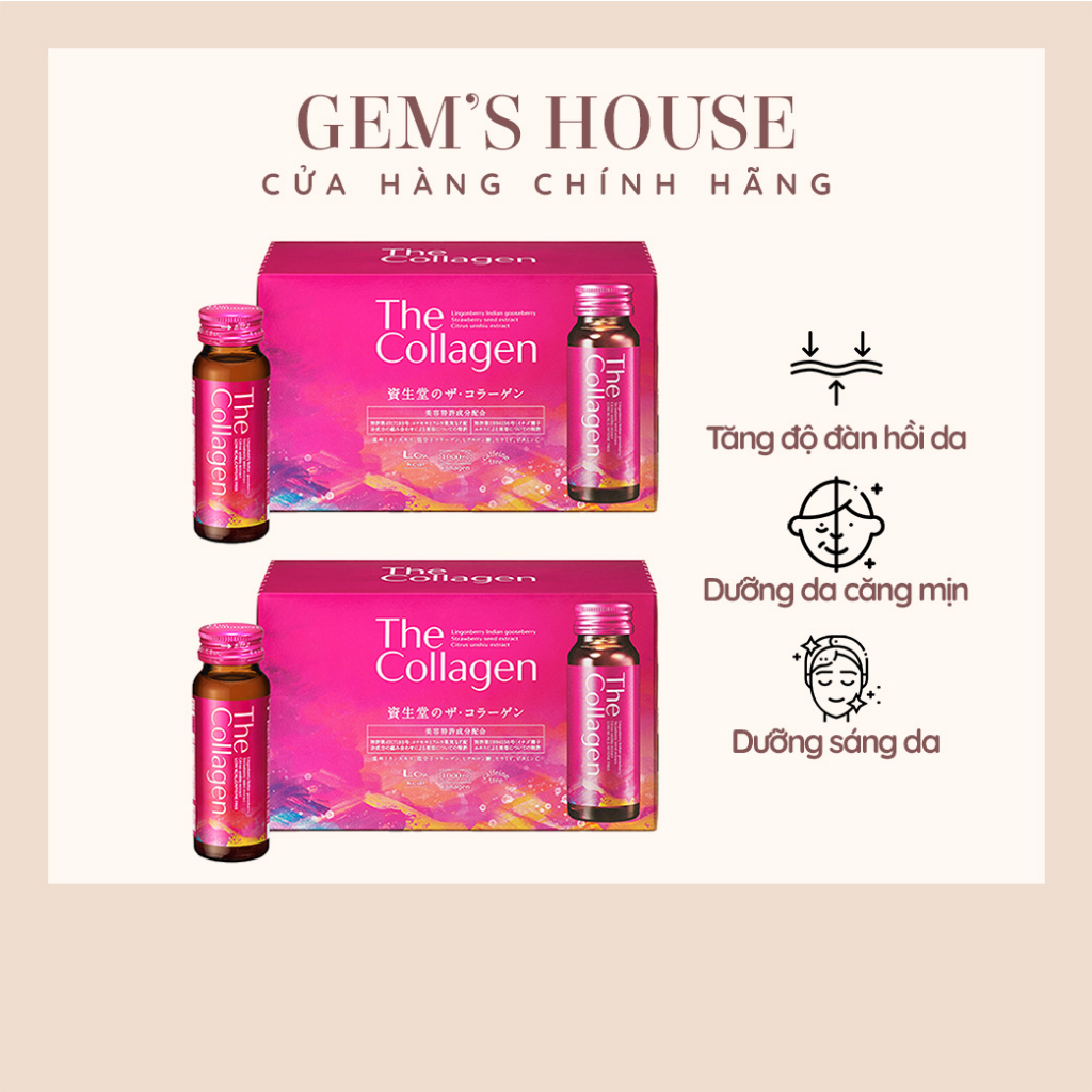 Nước uống đẹp da Shiseido The Collagen