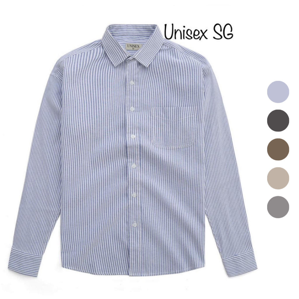 Áo sơ mi tay dài 1 túi