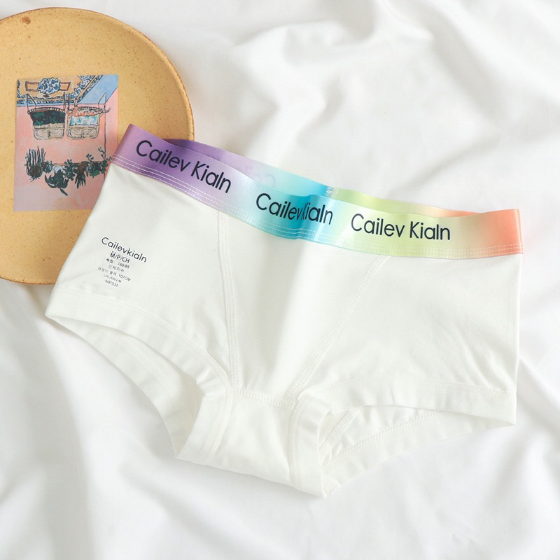 Quần lót cotton nữ & tôm boy Cailev kialn cạp 7 màu cao cấp mặc siêu mát