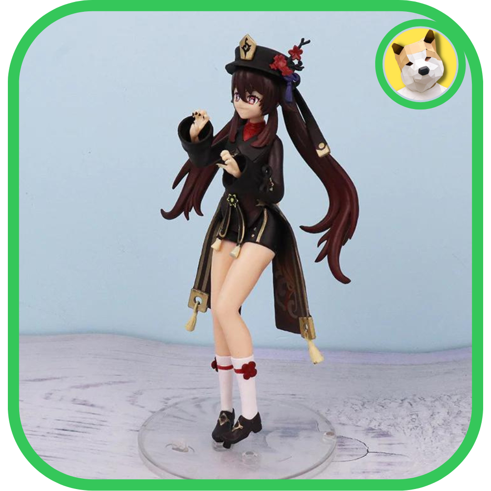 Mô hình Hutao Genshin Impact dễ thương Tiệm đồ chơi Beocaz có sẵn 19cm quà tặng trang trí trưng bày