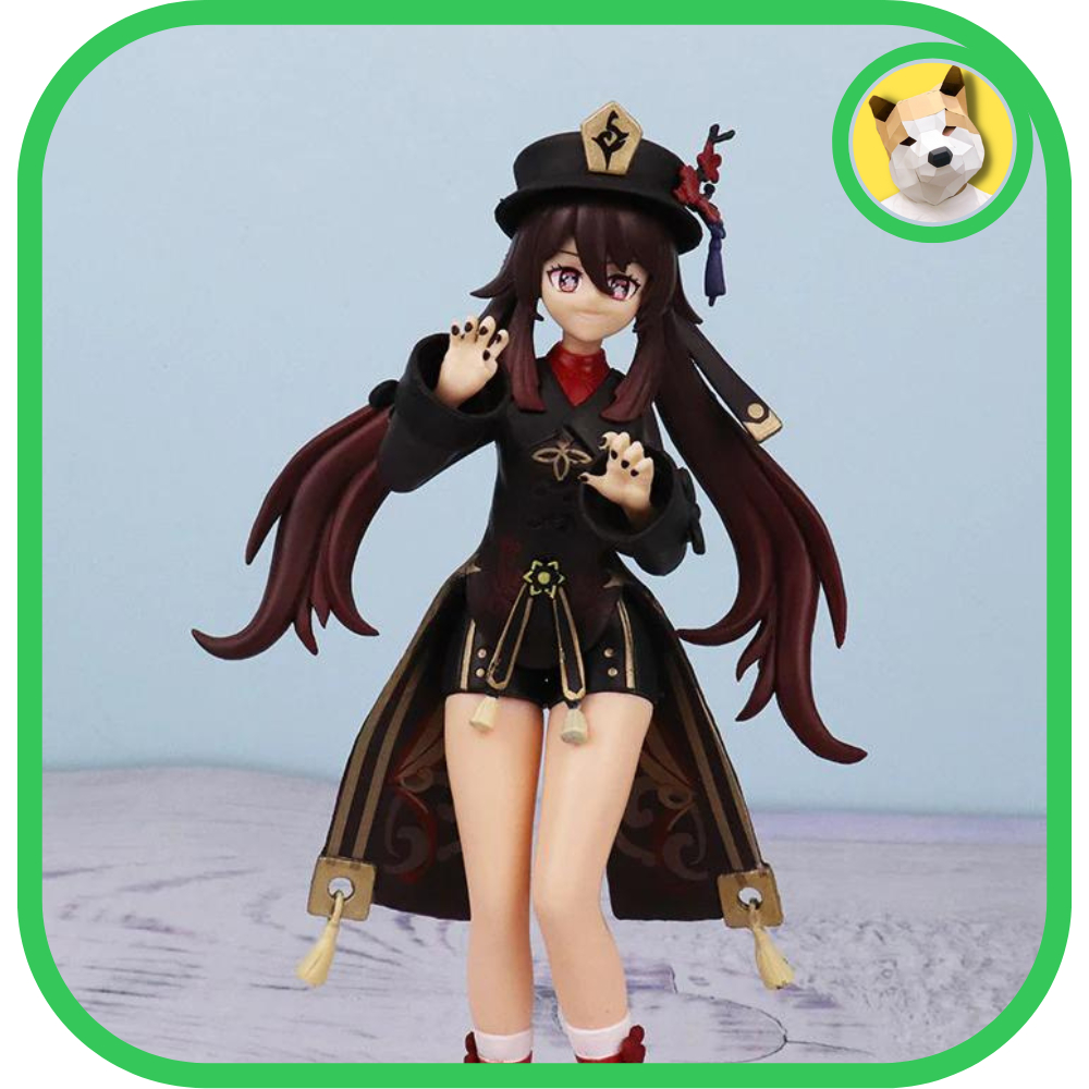 Mô hình Hutao Genshin Impact dễ thương Tiệm đồ chơi Beocaz có sẵn 19cm quà tặng trang trí trưng bày