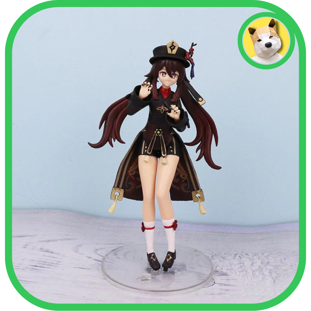 Mô hình Hutao Genshin Impact dễ thương Tiệm đồ chơi Beocaz có sẵn 19cm quà tặng trang trí trưng bày