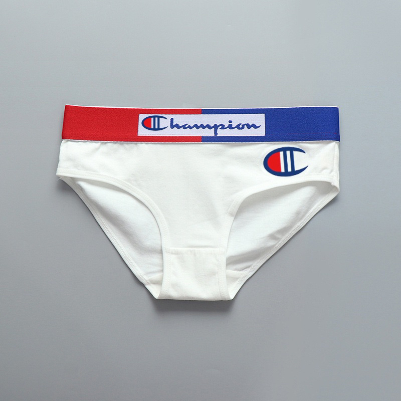 Quần lót cotton nữ & Tom boy Champion cao cấp mặc thông hơi, kháng khuẩn