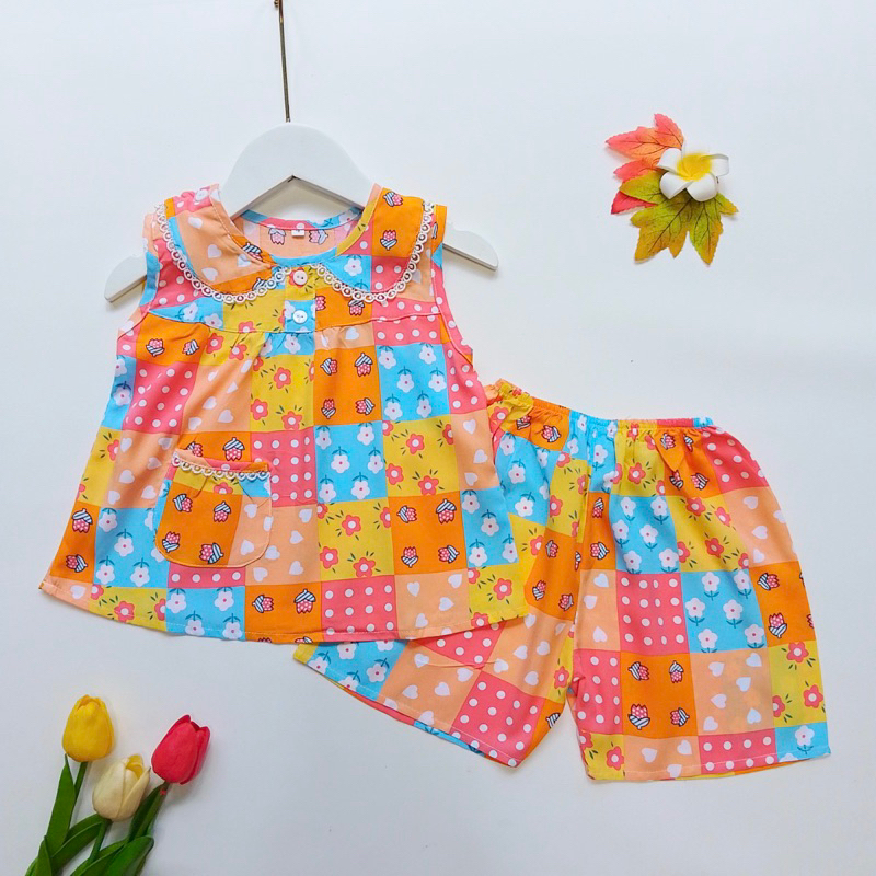9-32kg Đồ bộ lanh quần đùi BÉ GÁI