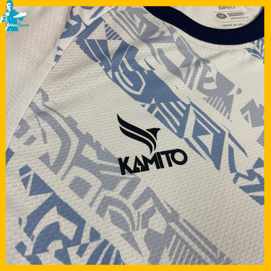 BỘ QUẦN ÁO ĐẤU 2023 Hòa Bình Trắng Xanh